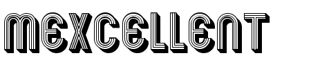 Schriftart Mexcellent 3D: Mehr Infos & Vorschau Generator TTF: Mexcellent 3D Schriftart