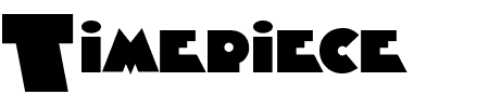 Schriftart Timepiece: Mehr Infos & Vorschau Generator TTF: Timepiece Schriftart