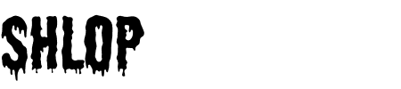 Schriftart Shlop: Mehr Infos & Zeichen Übersicht TTF: Shlop Schriftart