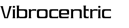 Schriftart Vibrocentric: Mehr Infos & Vorschau Generator TTF: Vibrocentric Schriftart