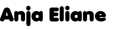 Font Anja Eliane: Mehr Infos & Zeichen Übersicht TTF: Anja Eliane Font