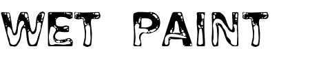 Schriftart Wet Paint: Mehr Infos & Vorschau Generator TTF: Wet Paint Schriftart