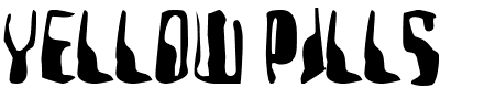 Schriftart Yellow Pills: Mehr Infos & Vorschau Generator TTF: Yellow Pills Schriftart