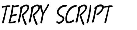 Schriftart Terry Script: Mehr Infos & Vorschau Generator TTF: Terry Script Schriftart