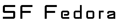 Schriftart SF Fedora Titles: Mehr Infos & Vorschau Generator TTF: SF Fedora Titles Schriftart