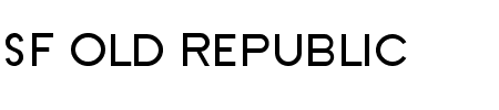 Schriftart SF Old Republic SC: Mehr Infos & Vorschau Generator TTF: SF Old Republic SC Schriftart