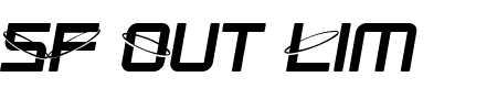 TTF: SF Outer Limits Schriftart