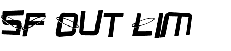 TTF: SF Outer Limits Distorted Schriftart