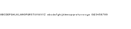 TTF: SF Pixelate Schriftart