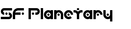 Schriftart SF Planetary Orbiter: Mehr Infos & Vorschau Generator TTF: SF Planetary Orbiter Schriftart
