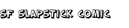 TTF: SF Slapstick Comic Shaded Font