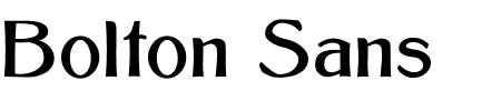 Schriftart Bolton Sans: Mehr Infos & Vorschau Generator TTF: Bolton Sans Schriftart