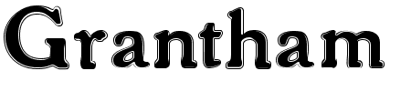 Schriftart Grantham Outline: Mehr Infos & Vorschau Generator TTF: Grantham Outline Schriftart