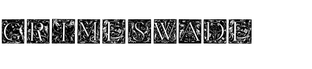 TTF: Grimeswade Schriftart