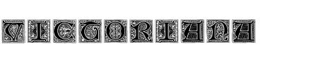 TTF: Medieval Victoriana 2 Schriftart