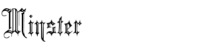 Schriftart Minster 2: Mehr Infos & Vorschau Generator TTF: Minster 2 Schriftart