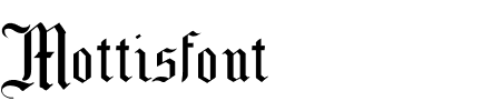 TTF: Mottisfont Schriftart