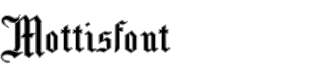 TTF: Mottisfont No3 Font