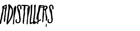 Schriftart ADistillers: Mehr Infos & Vorschau Generator TTF: ADistillers Schriftart