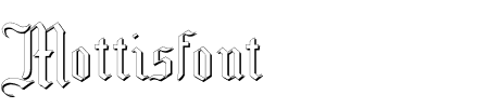 Font Mottisfont No4: Mehr Infos & Zeichen Übersicht TTF: Mottisfont No4 Font