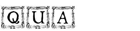 Schriftart Qua Nauticale 3: Mehr Infos & Vorschau Generator TTF: Qua Nauticale 3 Schriftart
