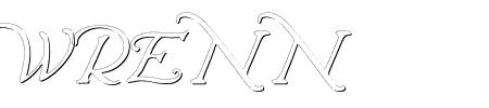 TTF: Wrenn Initials Embossed Schriftart