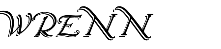 Font Wrenn Initials Shadowed: Mehr Infos & Zeichen Übersicht TTF: Wrenn Initials Shadowed Font
