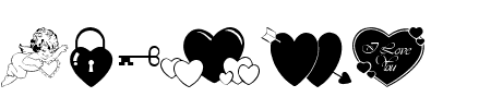 Font WM Valentine: Mehr Infos & Zeichen Übersicht TTF: WM Valentine Font