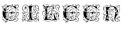 Schriftart Eileen Caps 2: Mehr Infos & Zeichen Übersicht TTF: Eileen Caps 2 Schriftart