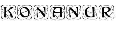 Schriftart Konanur: Mehr Infos & Vorschau Generator TTF: Konanur Schriftart