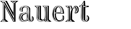 Schriftart Nauert: Mehr Infos & Vorschau Generator TTF: Nauert Schriftart