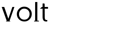 Schriftart Volt: Mehr Infos & Vorschau Generator TTF: Volt Schriftart