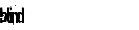 Schriftart Blind: Mehr Infos & Vorschau Generator TTF: Blind Schriftart