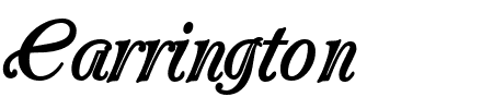 TTF: Carrington Font