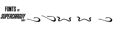 Aero Font One Swash Schriftart