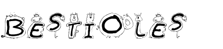 Schriftart Bestioles: Mehr Infos & Vorschau Generator TTF: Bestioles Schriftart