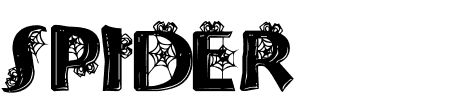 Schriftart Halloween Spider: Mehr Infos & Vorschau Generator TTF: Halloween Spider Schriftart