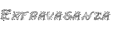 Schriftart Ruban Extravaganza: Mehr Infos & Vorschau Generator TTF: Ruban Extravaganza Schriftart