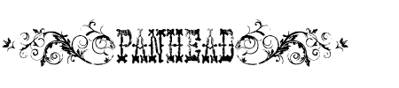 Schriftart Panhead: Mehr Infos & Vorschau Generator TTF: Panhead Schriftart