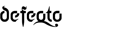 Schriftart Defeqto: Mehr Infos & Vorschau Generator TTF: Defeqto Schriftart