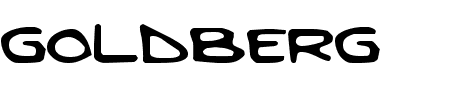 Schriftart Goldberg: Mehr Infos & Vorschau Generator TTF: Goldberg Schriftart
