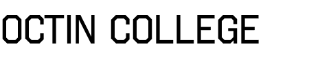 TTF: Octin College Free Font