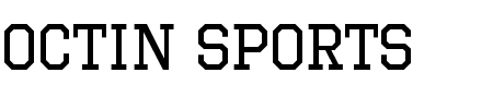 Schriftart Octin Sports Free: Mehr Infos & Vorschau Generator TTF: Octin Sports Free Schriftart
