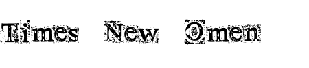 TTF: Times New Omen Schriftart