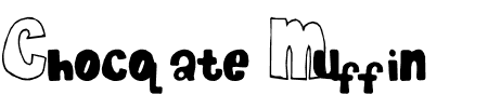 Font Chocolate Muffin: Mehr Infos & Zeichen Übersicht TTF: Chocolate Muffin Font
