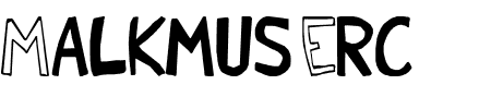 TTF: Malkmus Erc 001 Schriftart