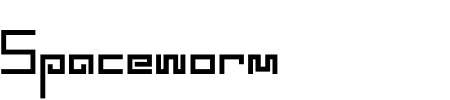 TTF: Spaceworm Schriftart