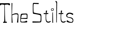 Schriftart The Stilts: Mehr Infos & Vorschau Generator TTF: The Stilts Schriftart