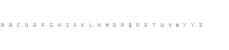 TTF: Bit Dotted Schriftart