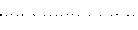 TTF: BitMicro01 Font